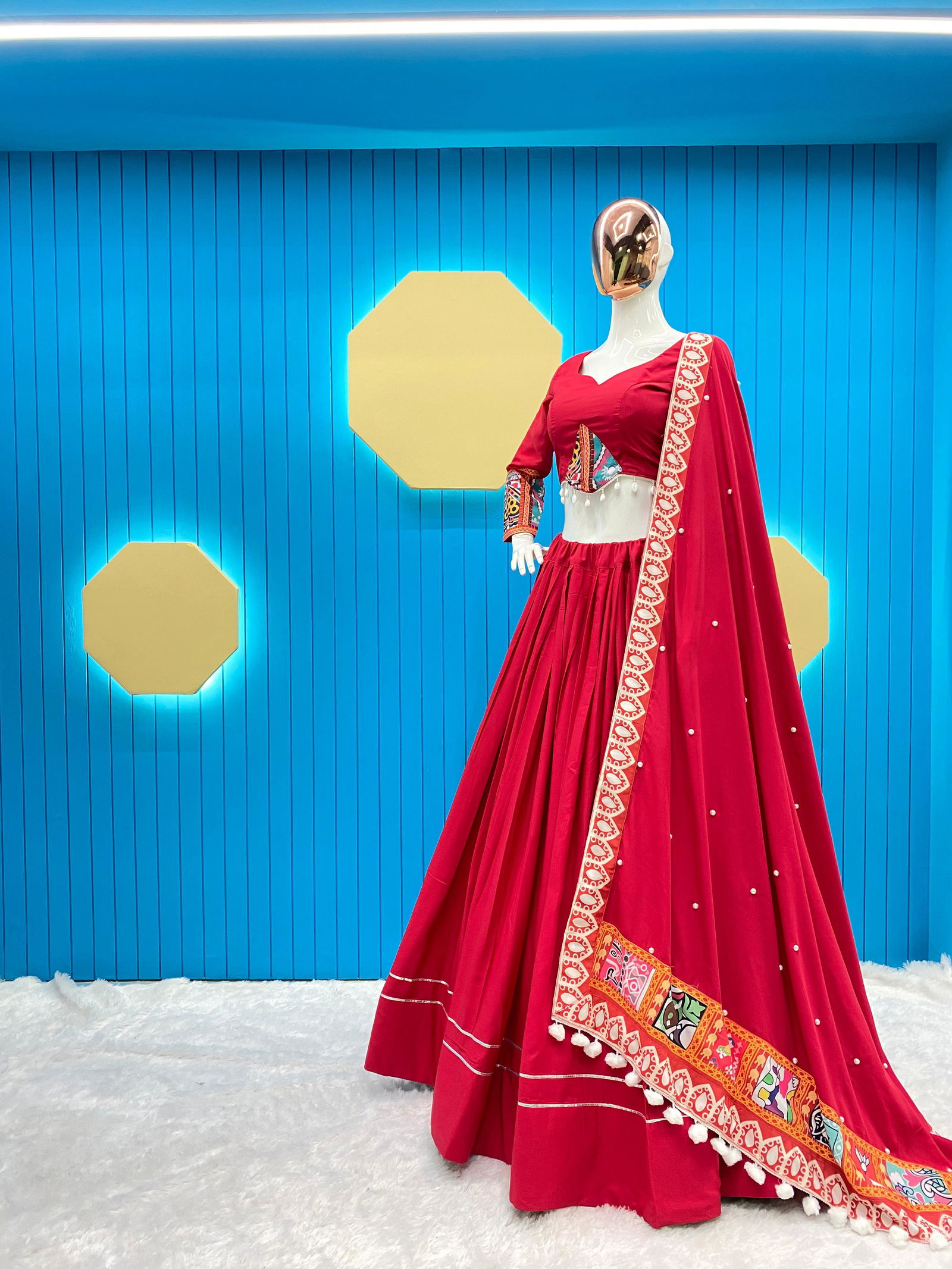 LG 585 Festive Wear Navaratri Special Lehenga Choli Catalog